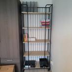 Hoge Bakkerskast op Wieltjes - 78x37x190cm, Huis en Inrichting, Kasten | Boekenkasten, Ophalen, Met plank(en), Gebruikt, Overige materialen