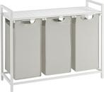 Wasmand met 3 vakken, Ophalen of Verzenden, Wasrek