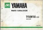 Yamaha TY50 M parts list (2260z), Fietsen en Brommers, Ophalen of Verzenden, Gebruikt