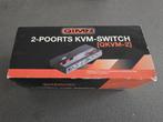 qimz 2poortswitch  2-poorts kvm-switch qkvm-2, Ophalen of Verzenden, Nieuw, Overige typen