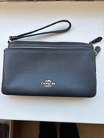 Coach clutch Navy blue-, Sieraden, Tassen en Uiterlijk, Portemonnees, Ophalen of Verzenden, Zo goed als nieuw, Blauw