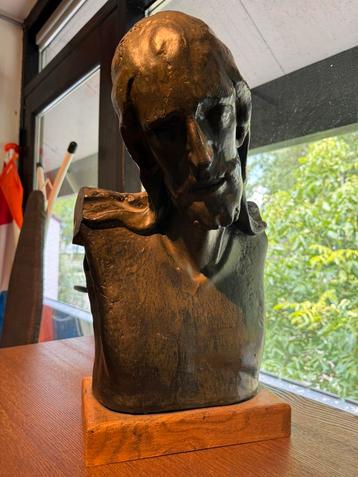 Buste heilig kruisbeeld Jezus Christus - Gerard Hack Rutten beschikbaar voor biedingen
