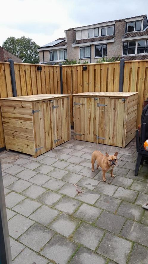 NIEUW CONTAINEROMBOUW GEIMPREGNEERD HOUT, Tuin en Terras, Bergingen en Tuinkasten, Nieuw, Containerberging, Hout, Ophalen