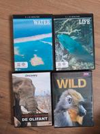 4 dvd's in nieuwstaat; natuur documentaires., Alle leeftijden, Ophalen of Verzenden, Zo goed als nieuw, Natuur