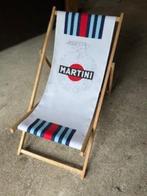 Martini Racing strandstoel handtekening F1 coureur v. Lennep, Ophalen, Nieuw, Gebruiksvoorwerp