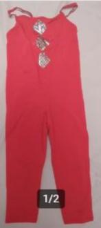 Leuke Disco Hippie Flower Power jumpsuit mt 98 / 104, Kinderen en Baby's, Carnavalskleding en Verkleedspullen, Ophalen of Verzenden