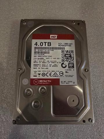 Western Digital Red Pro WD4005FFBX 4TB (2 stuks) beschikbaar voor biedingen