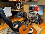 Logitech G-Pro sim race setup inclusief PSVR2, Ophalen, Zo goed als nieuw, Stuur of Pedalen, PlayStation 5