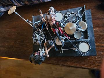 band Kiss op podium beschikbaar voor biedingen