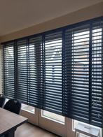 2x Zwarte aluminium lamellen, Huis en Inrichting, Stoffering | Gordijnen en Lamellen, Ophalen, Gebruikt, Zwart, 200 cm of meer