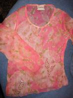 Roze blouse, 116, Pulcino, Meisje, Ophalen of Verzenden, Zo goed als nieuw, Overhemd of Blouse