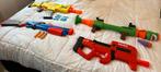 4x diverse Fortnite NERF speelgoedguns + accessoires / darts, Ophalen of Verzenden, Zo goed als nieuw