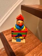 Vintage houten Poppetje Klok, Antiek en Kunst, Antiek | Speelgoed, Ophalen of Verzenden