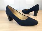 Peter Kaiser leer zwarte pumps met hak mt 38.5 (5.5) ZGAN, Peter Kaiser, Pumps, Zwart, Ophalen of Verzenden