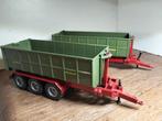 Te koop Siku 2 x Fortuna container kar., Ophalen of Verzenden, Gebruikt, Tractor of Landbouw, SIKU