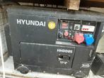 Hyundai aggregaat type HHDD 85, Ophalen, Dieselolie, Geluidgedempt, Zo goed als nieuw
