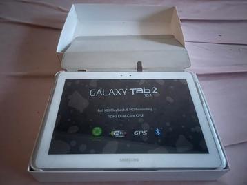 Samsung tablet nieuwstaat in doos met handleiding beschikbaar voor biedingen