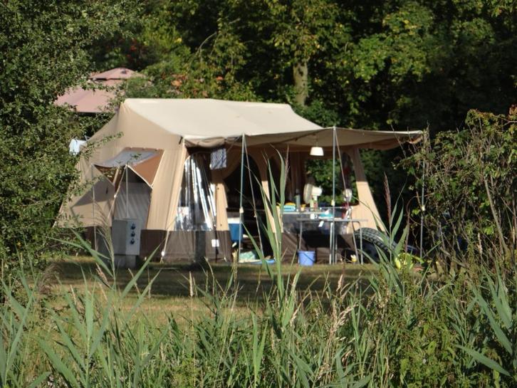 Jamet Jametic, Caravans en Kamperen, Vouwwagens, Jamet, tot en met 5, Beige, Aanwezig, Ophalen