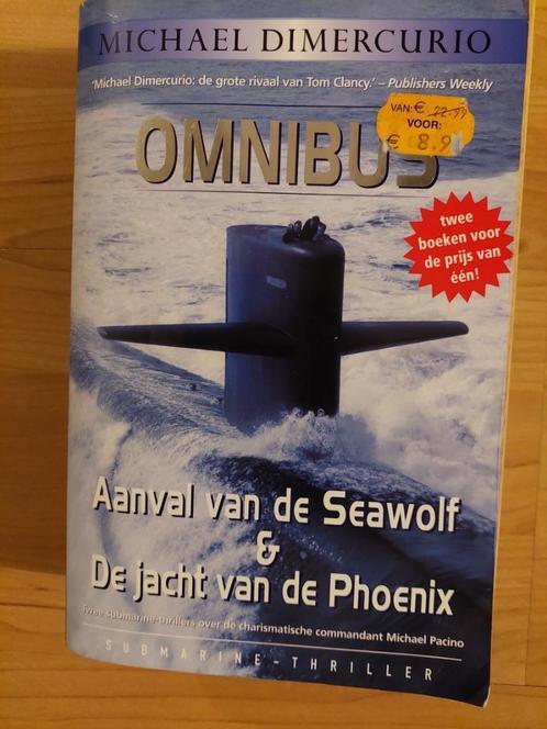 Aanval van de Seawolf en De Jacht van de Phoenix, Boeken, Avontuur en Actie, Gelezen, Ophalen of Verzenden