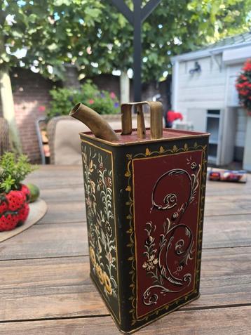 Antieke Jerrycan - Decoratief Blik beschikbaar voor biedingen