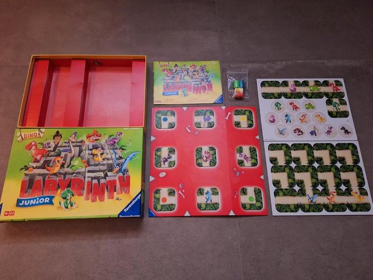 Labyrinth junior *Dino!, Hobby en Vrije tijd, Gezelschapsspellen | Bordspellen, Ophalen of Verzenden