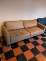 Sofa suede / zitbank, Huis en Inrichting, Banken | Bankstellen, Ophalen, Zo goed als nieuw, 75 tot 100 cm