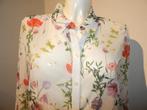 Ted Baker mooie smaakvolle blouse bloemen print 4/42, Verzenden, Wit, Maat 42/44 (L), Zo goed als nieuw