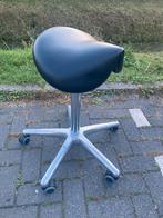 Gebruikte hoge zadelkruk zwart, Ophalen, Gebruikt, Zwart, Bureaukruk