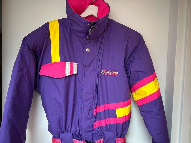 Retro Vintage Fout Skipak FILA 38 M, Kleding | Dames, Wintersportkleding, Zo goed als nieuw, Pak, Maat 38/40 (M), Ophalen of Verzenden