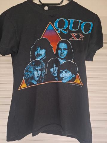 Status Quo XX tourshirt  beschikbaar voor biedingen