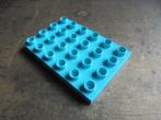 Lego Duplo Baseplate 4x6 (zie foto's), Duplo, Gebruikt, Verzenden, Losse stenen