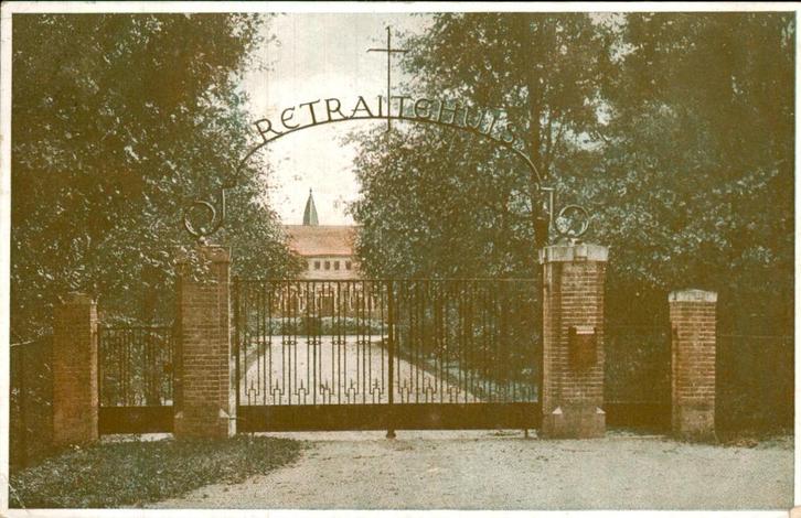 Retraitehuis, Verzamelen, Ansichtkaarten | Nederland, Gelopen, Noord-Holland, Voor 1920, Ophalen of Verzenden