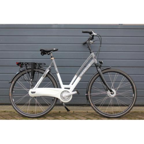 Gazelle Chamonix Comfort DN8 Gebruikt, Fietsen en Brommers, Fietsen | Dames | Damesfietsen, Gebruikt, Gazelle, Versnellingen, 56 cm of meer
