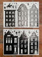 Grachtenpandjes - Raamstickers 6 stuks!, Ophalen of Verzenden, Nieuw
