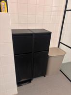 Zwarte kasten, Huis en Inrichting, Kasten | Overige, Ophalen, Zo goed als nieuw