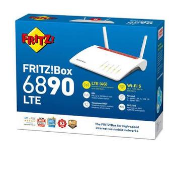 FRITZ!Box 6890 LTE - DSL & 4G Router beschikbaar voor biedingen