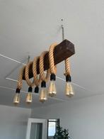 Te Koop Eettafel ,Saloon tafel, Touw lamb, Zo goed als nieuw, Vier personen, Rechthoekig, 50 tot 100 cm