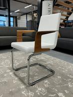 Nieuw Rolf Benz 620 Eetkamerstoel wit leer Design stoel, Huis en Inrichting, Wit, Nieuw, Leer, Ophalen of Verzenden