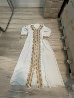 Witte Marokkaanse Kaftan - Maat M, Kleding | Dames, Ophalen of Verzenden, Zo goed als nieuw, Maat 38/40 (M), Wit