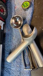 3x professionele ijslepels, Ophalen, Zo goed als nieuw, Rvs of Chroom