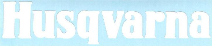 Husqvarna sticker #3, Motoren, Accessoires | Stickers, Ophalen of Verzenden