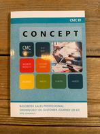 CMC B1 Concept - basisboek sales professional, Boeken, Nieuw, Overige niveaus, Joris van Hulten, Walter Baars, Ophalen of Verzenden