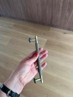 24x messing handgrepen, Huis en Inrichting, Keuken | Keukenelementen, Minder dan 50 cm, Ophalen of Verzenden, Zo goed als nieuw