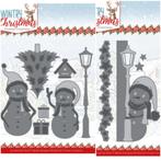 st. verschillende metalen stansen KERSTMOTIEF (3), Hobby en Vrije tijd, Kaarten | Zelf maken, Verzenden, Nieuw, Kerst, Pons of Mal