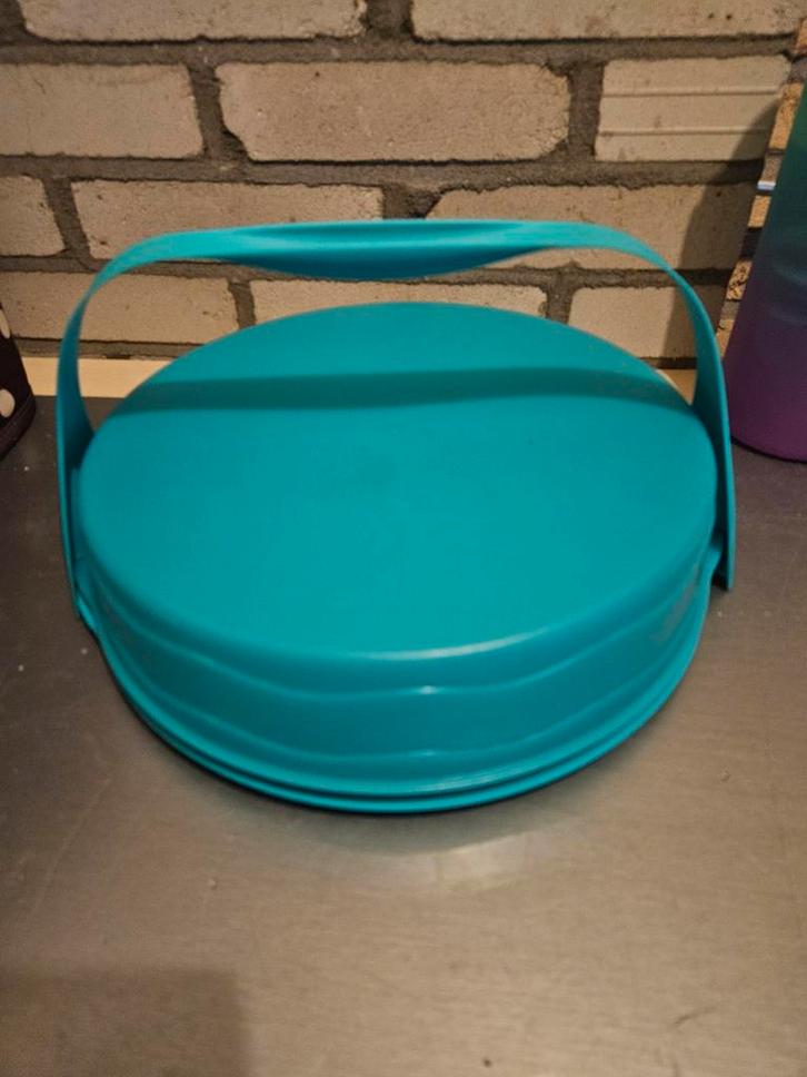 Tupperware Taartdoos met Hendel - Zo Goed Als Nieuw!, Huis en Inrichting, Keuken | Keukenbenodigdheden, Ophalen