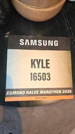Startbewijs Halve Marathon Egmond 2026 + Pendelbus, Overige typen, Nieuw, Hardlopen, Ophalen