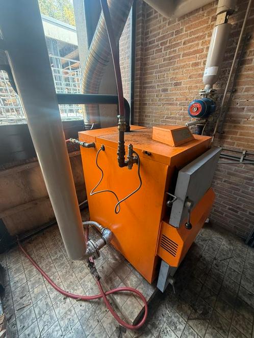 Solarbayer HVS-T 25KW Houtvergasser, Huis en Inrichting, Kachels, Gebruikt, Vrijstaand, Houtkachel, Hout, Verzenden