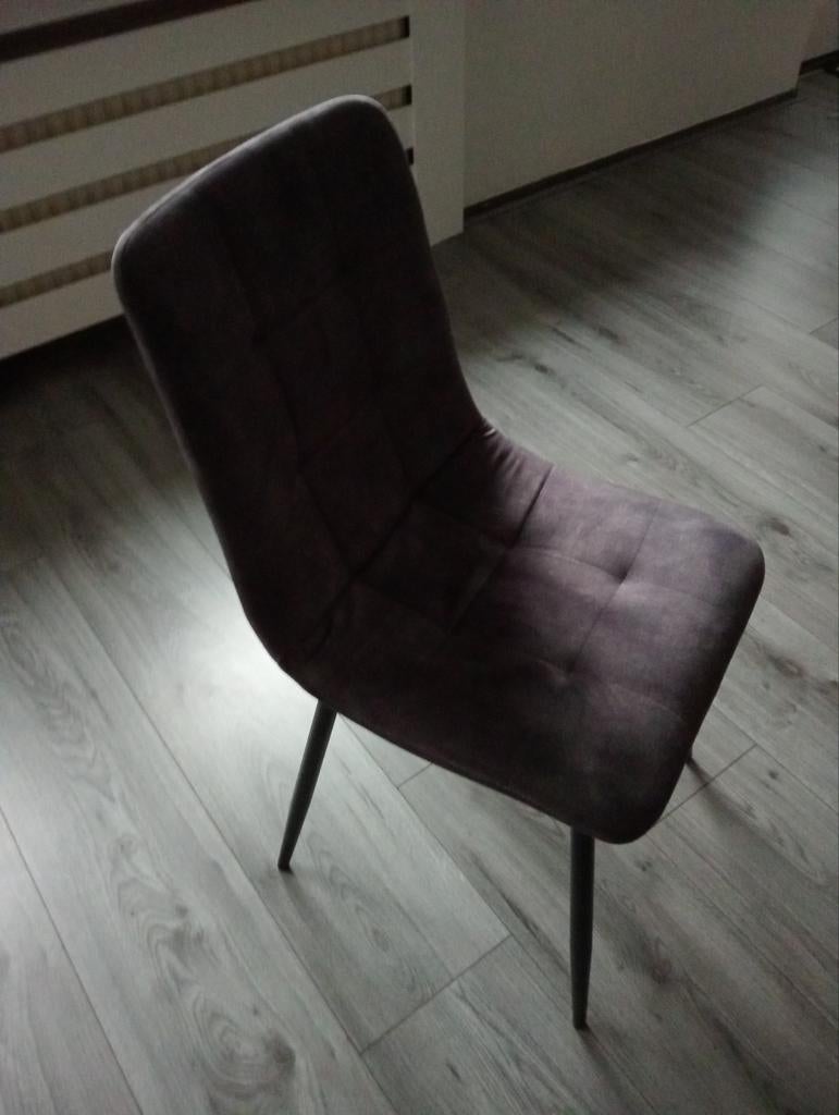 Mooie grijze eetkamerstoelen 3 stuks, Ophalen of Verzenden, Zo goed als nieuw, Stof, Eén