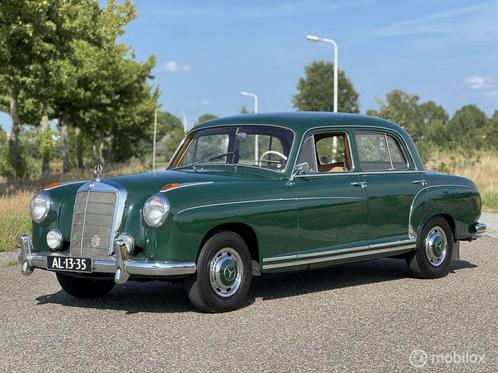 Mercedes-Benz 220S W180 Ponton 1959, Auto's, Oldtimers, Te koop, Mercedes-Benz, Benzine, Sedan, Handgeschakeld, Geïmporteerd, Groen