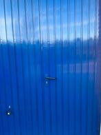 Garagedeur Hormann met loopdeur., Doe-het-zelf en Verbouw, Deuren en Horren, Ophalen, Gebruikt, Garagedeur, Metaal